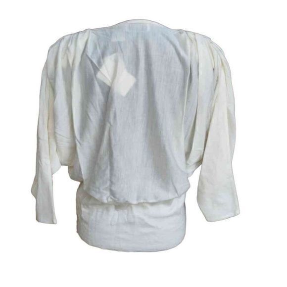 Bonnie Boerer Sequin Tropical Flower‎ Dolman Sleeve Top Sz PS - Picture 6 of 14